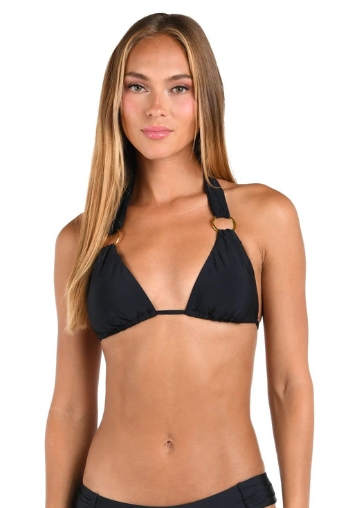 Sunshine 79 Sunshine Solids Halter Triangle Top